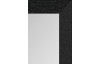 Nástenné zrkadlo Glamour 40x80 cm, čierna štruktúra