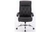 Kancelárske kreslo Augustín, čierna ekokoža