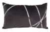 Dekoračný vankúš Vanessa 30x50 cm, antracitový