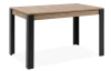 Jedálenský stôl s rozkladacou funkciou Talida 100x80 cm, dub artisan/čierny