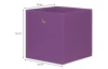 Úložný box Alfa, fialová