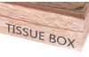 Box na vreckovky Vintage Home 25x8 cm, drevený