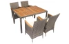 Jedálenský set záhradného nábytku Safari (5 dielov)