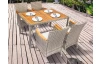 Jedálenský set záhradného nábytku Safari (5 dielov)