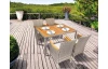 Jedálenský set záhradného nábytku Safari (5 dielov)