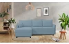 Rohová sedacia súprava Livorno, modrá aqua látka