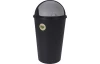 Odpadkový kôš 25 l, čierny, recyklovaný plast