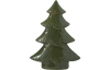 Vianočná dekorácie Stromček 21 cm, zelená