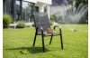 Záhradná stolička Nadja, čierna