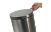 Odpadkový koš Malta 12 l, matný nerez