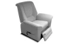 Elektrické relaxačné TV kreslo Relaxness, svetlo šedá látka