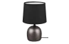 Stolová lampa Malu, čierna