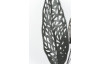 Kovová nástenná dekorácia Listy, 30x75 cm