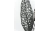 Kovová nástenná dekorácia Listy, 30x75 cm