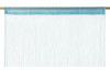 Šnúrkový záves/záclona Hammer 90x245 cm, tyrkysová
