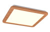 Stropné LED osvetlenie Camillus 30x30 cm, imitácia dreva