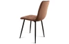 Jedálenská stolička Harry, hnedá látka