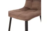Jedálenská stolička Harry, hnedá látka