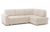 Rohová sedacia súprava Stilo, béžová látka, pravý roh
