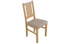 Jedálenská stolička Bono, dub sonoma/béžová látka