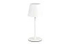 Nabíjacia LED stolná lampička Diaz, biela