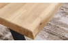 Jedálenský stôl z dubového dreva Chris X, 180x100 cm