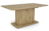Jedálenský stôl Paulo 160x90 cm, dub artisan, rozkladací