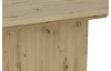 Jedálenský stôl Paulo 160x90 cm, dub artisan, rozkladací