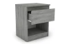 Skrinka /nočný stolík Carlos 401S, šedý beton