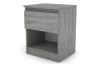 Skrinka /nočný stolík Carlos 401S, šedý beton