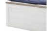 Posteľ Luca 160x200 cm, bielená pínia