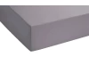 Napínacie prestieradlo Jersey Castell 90x200 cm, strieborné