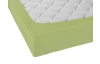 Napínacie prestieradlo Jersey Castell 90x200 cm, zelené