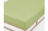 Napínacie prestieradlo Jersey Castell 90x200 cm, zelené