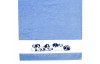 Detská osuška 75x150 cm, motív šteňatá, modrá