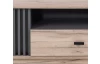 TV skrinka Almo, 125 cm, dub estana/antracit