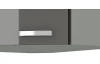 Horná rohová kuchynská skrinka Grey 60/60 cm