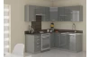 Horná rohová kuchynská skrinka Grey 60/60 cm