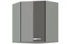 Horná rohová kuchynská skrinka Grey 60/60 cm