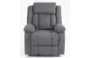 Kreslo s elektrickým polohovaním Christine, šedá látka