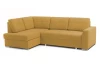 Rohová sedacia súprava Stilo, žltá látka, ľavý roh