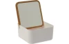 Kozmetický organizér so zrkadielkom 13x7 cm