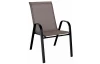Záhradná stolička Nadja, hnedá