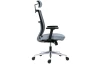 Kancelárske kreslo Next, šedé