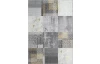 Koberec Edessa 80x150 cm, šedo-zlatý, vintage