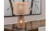 Stolná lampa Straw 40 cm, hnedý ratan