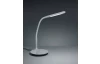Stolová LED lampa Polo 41 cm, šedá