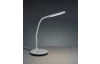 Stolová LED lampa Polo 41 cm, šedá