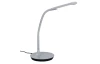 Stolová LED lampa Polo 41 cm, šedá