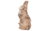 Dekoračná soška Veľkonočný zajačik s vajíčkom, mix 2 druhov